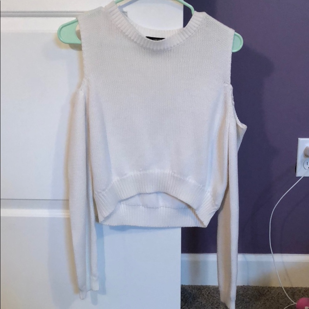 Forever 21 white sweater